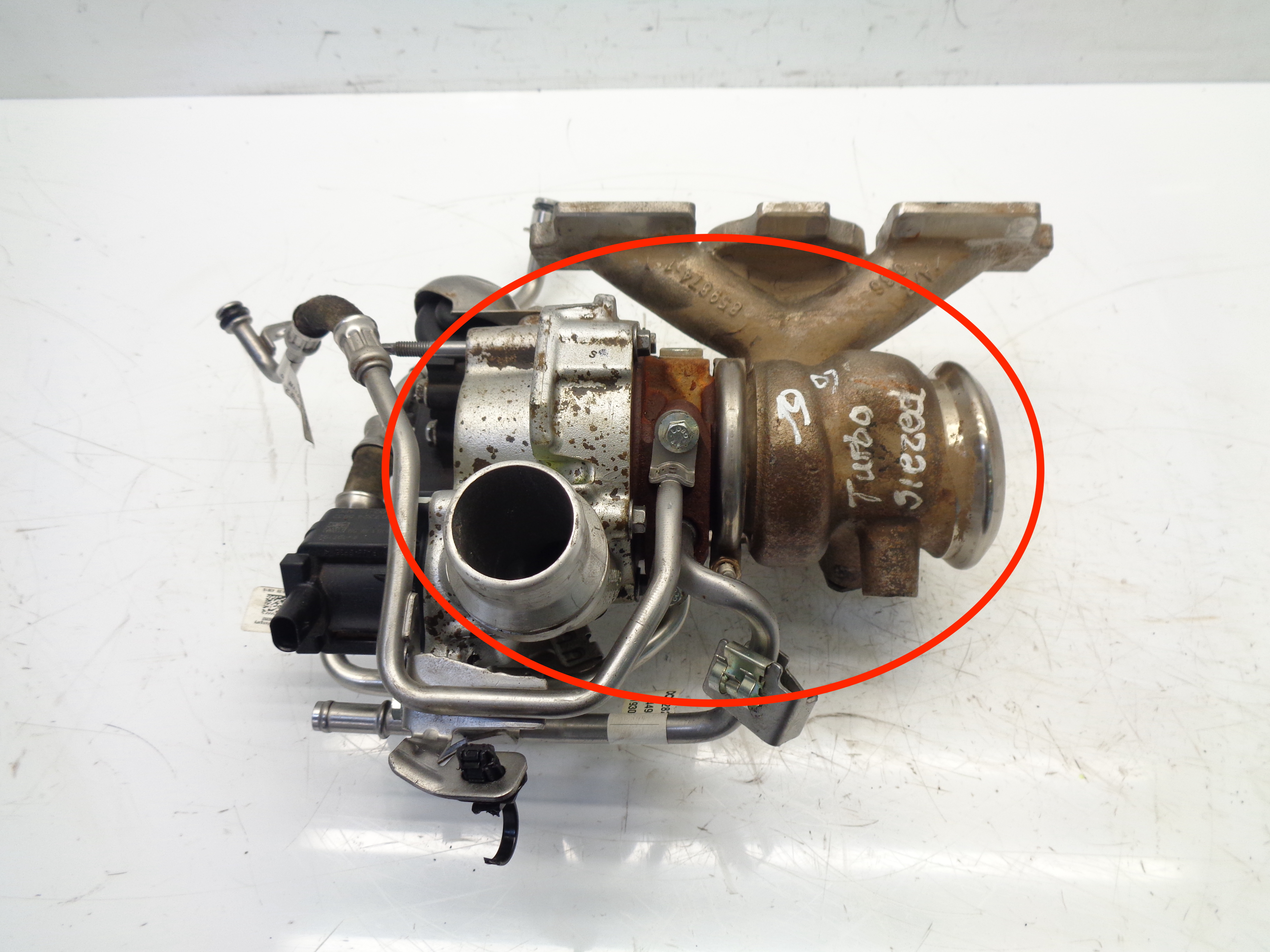 Turbolader Defekt für Mercedes Benz CLA C118 180 1,3 282.914 A2820900280