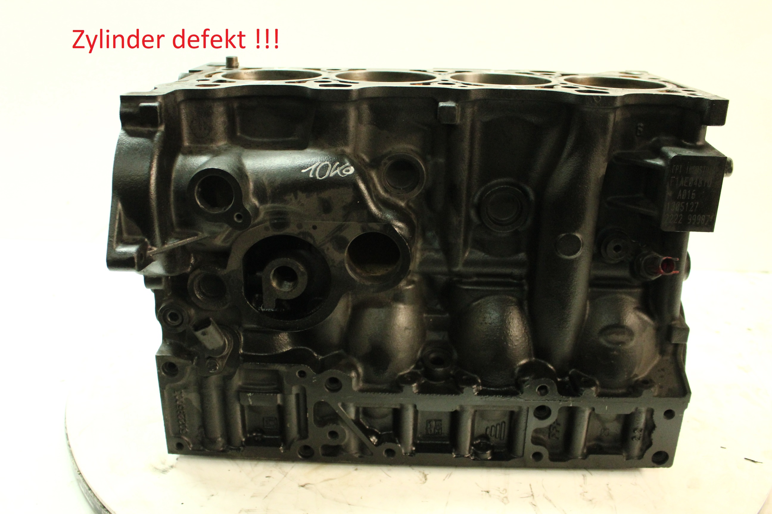 Motorblock Block Defekt für Iveco Daily 2,3 HPI Diesel F1AE0481U F1AE